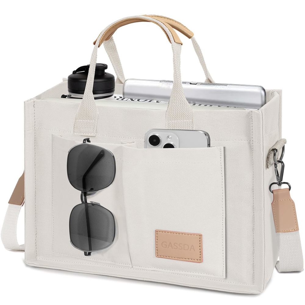 Modern Tote Bag with Adjustable Straps and Storage